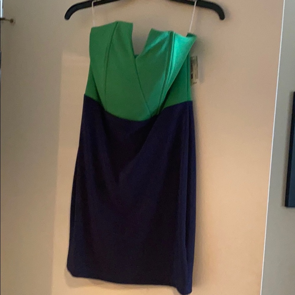 Strapless mini